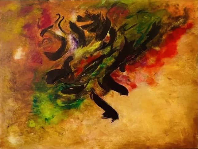 ABSTRATO, pintura de Renata de Iudicibus.