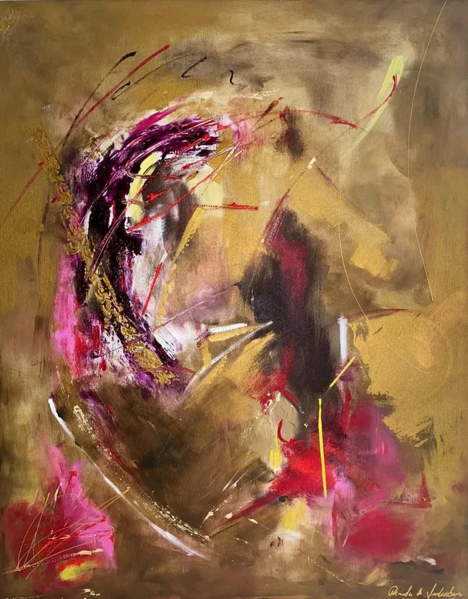 ALQUIMIA, pintura de Renata de Iudicibus.