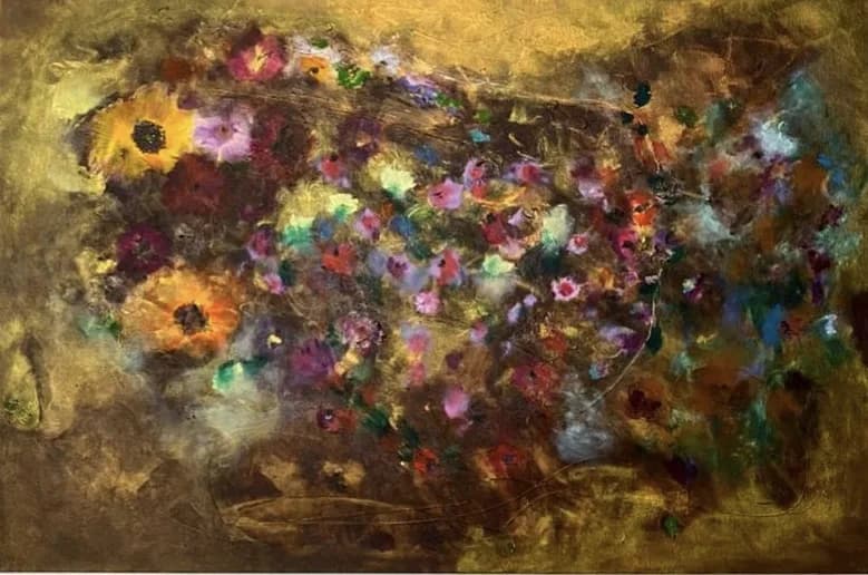 AUTUMN WIND, pintura de Renata de Iudicibus.
