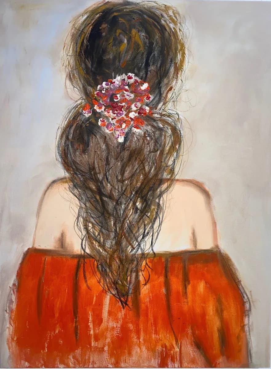 BRIDE, pintura de Renata de Iudicibus.