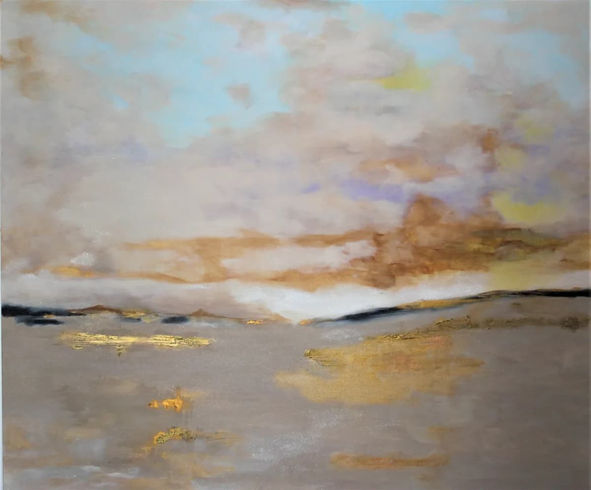DESERT TRIP, pintura de Renata de Iudicibus.
