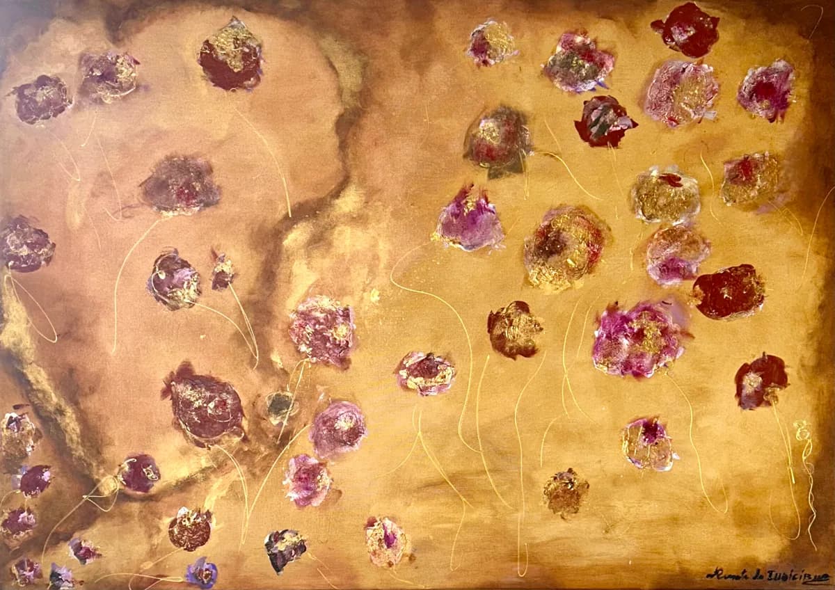 ETÉREAS, pintura de Renata de Iudicibus.
