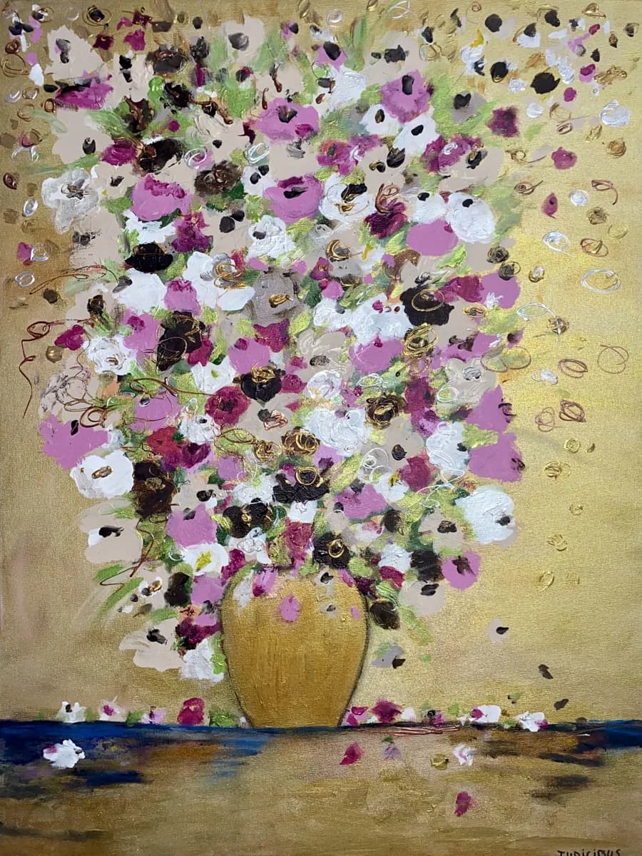 EXPLOSÃO DE ALEGRIA, pintura de Renata de Iudicibus.