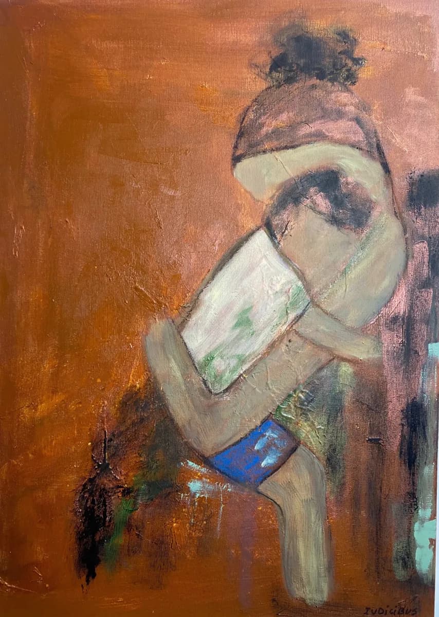 FILHO, pintura de Renata de Iudicibus.
