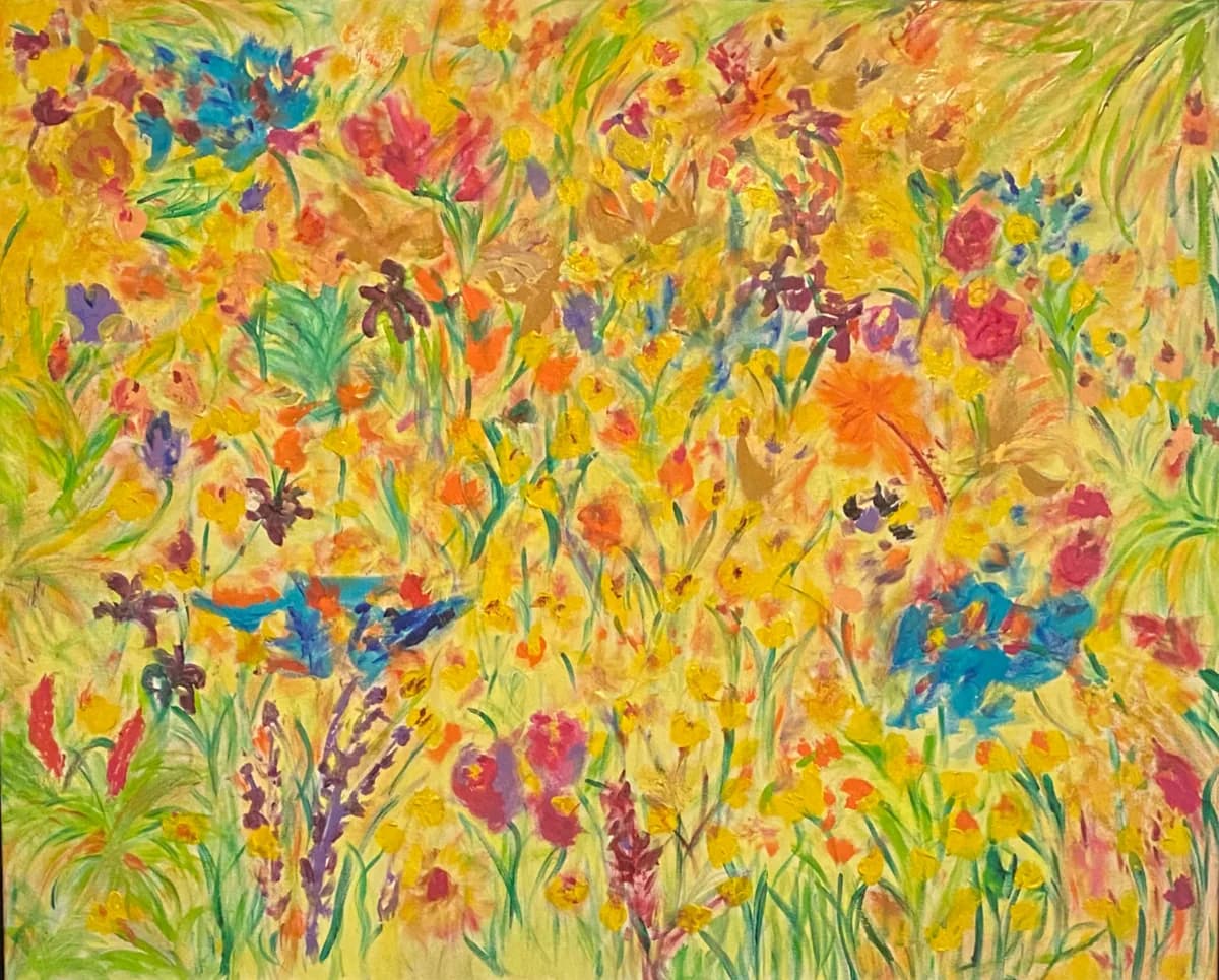 GIARDINO DI LUCIA, pintura de Renata de Iudicibus.