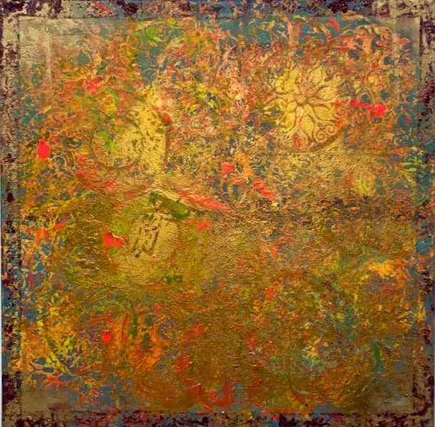 ORIENTE I, pintura de Renata de Iudicibus.