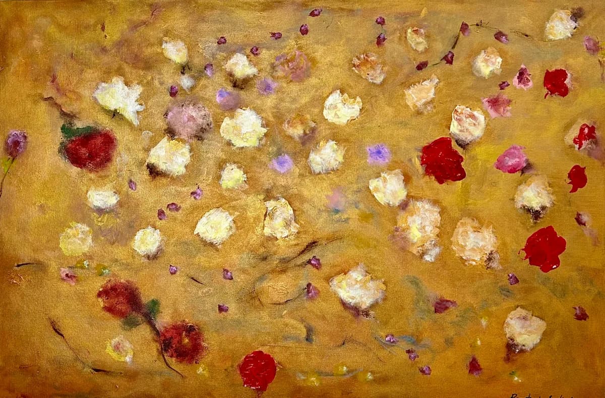 OUTONO DOURADO, pintura de Renata de Iudicibus.