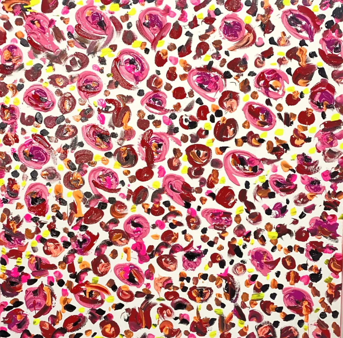WILDFLOWERS, pintura de Renata de Iudicibus.