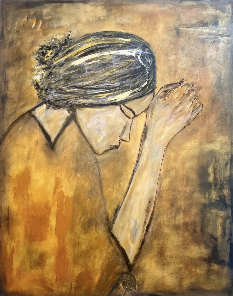 AGATHA, pintura de Renata de Iudicibus.