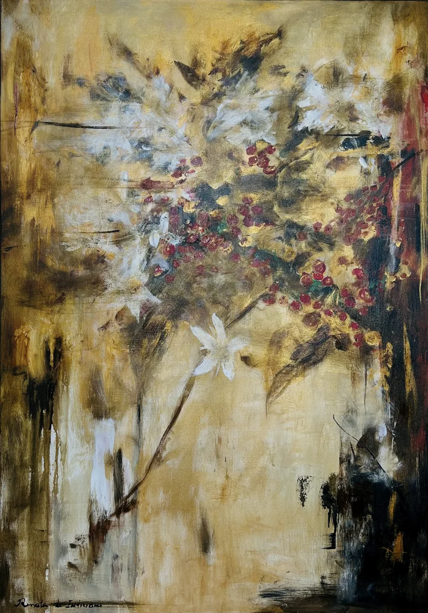 ARÁBICA, pintura de Renata de Iudicibus.