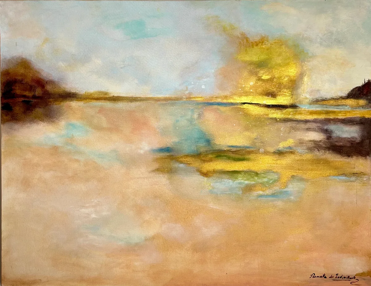 CALMARIA, pintura de Renata de Iudicibus.