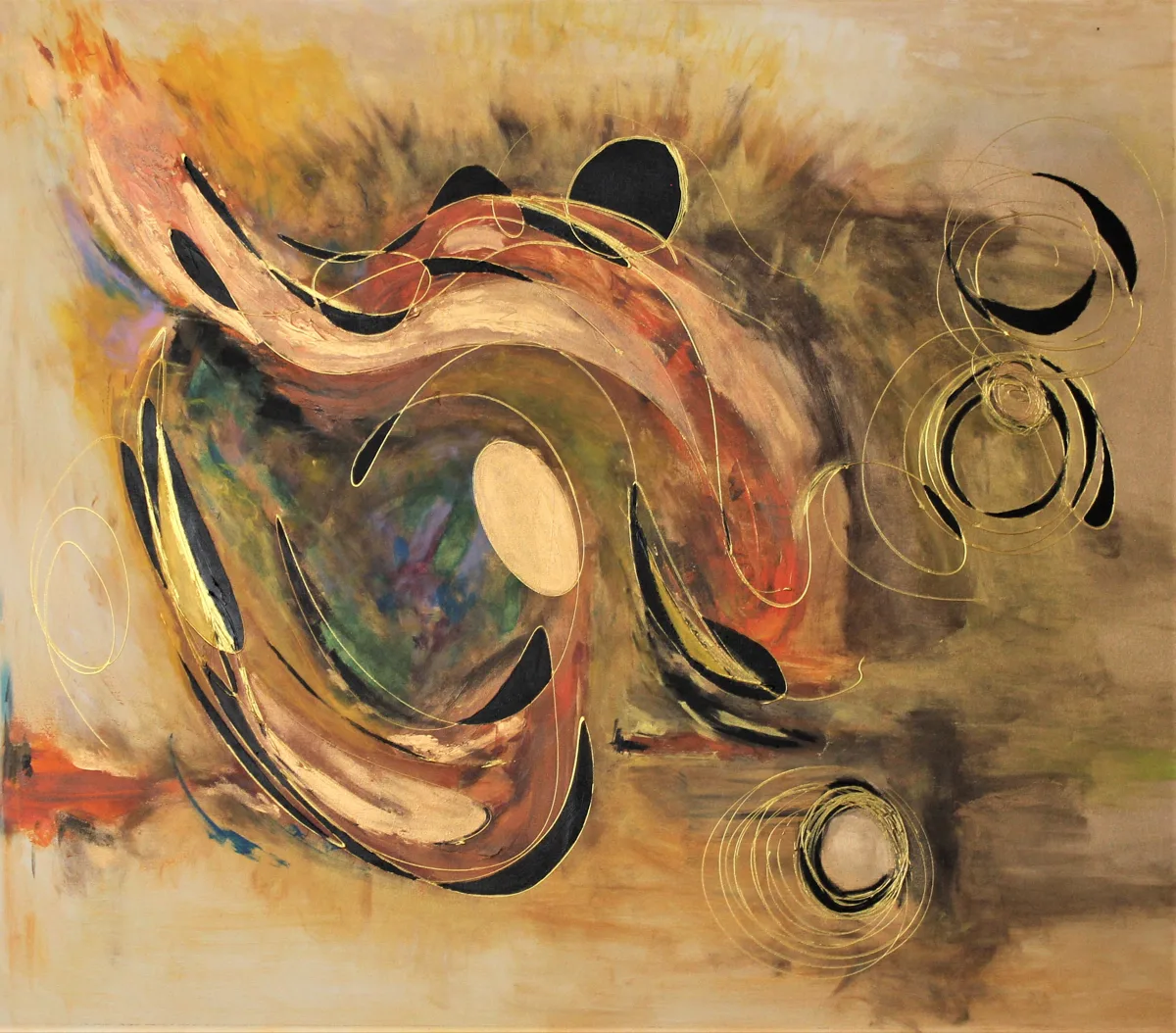 CIRCULARIS, pintura de Renata de Iudicibus.
