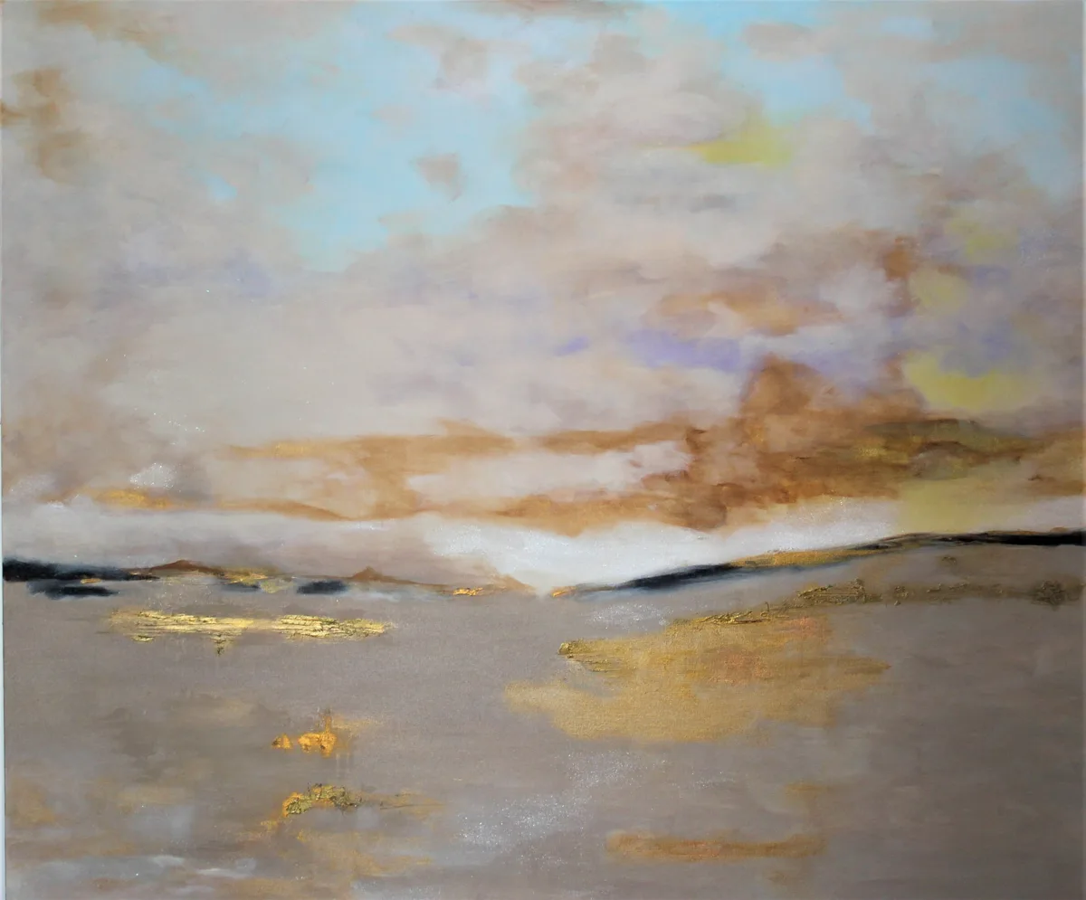 DESERT TRIP, pintura de Renata de Iudicibus.