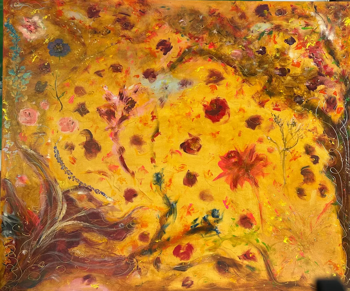EVANESCENTE, pintura de Renata de Iudicibus.