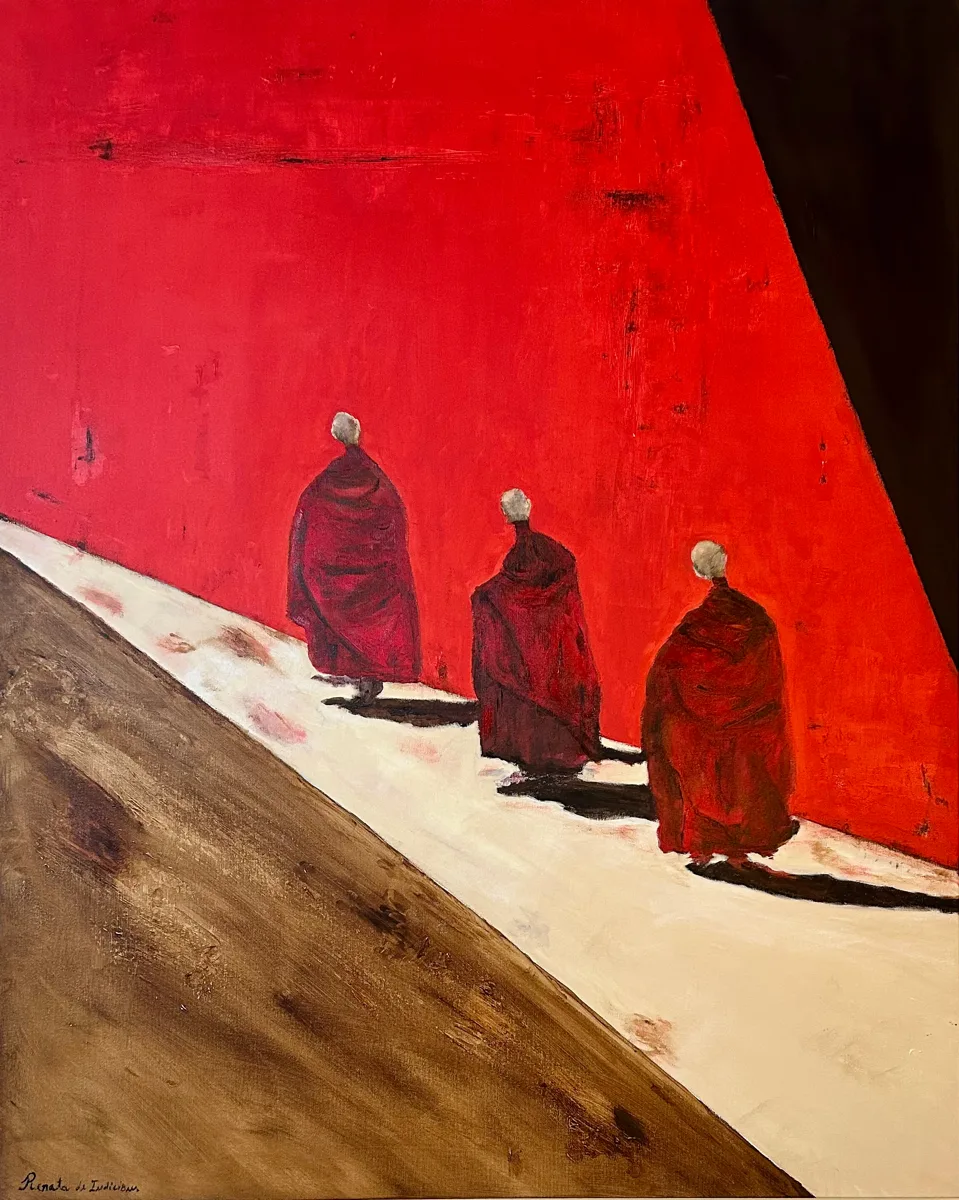MONGES, pintura de Renata de Iudicibus.