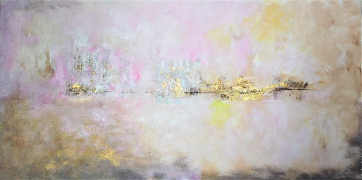 ROSE GOLD, pintura de Renata de Iudicibus.