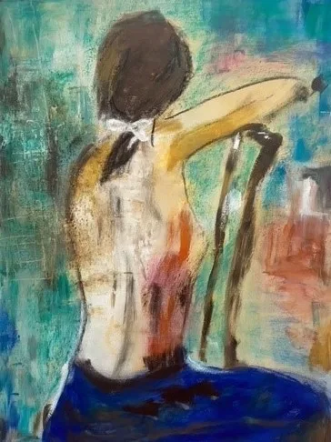 VICTORIA, pintura de Renata de Iudicibus.