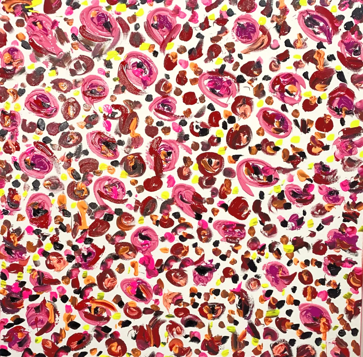 WILDFLOWERS, pintura de Renata de Iudicibus.